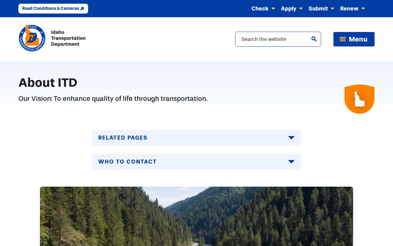 Idaho County arrest related ITD crash report channel